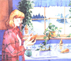 Windowsill Gardens During the Winter Months Image